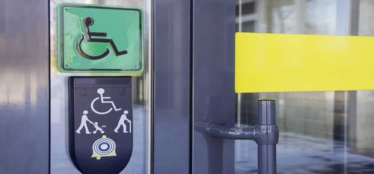 automatic handicap door opener in Martinez