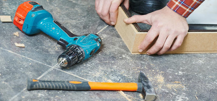 broken door frame repair Martinez
