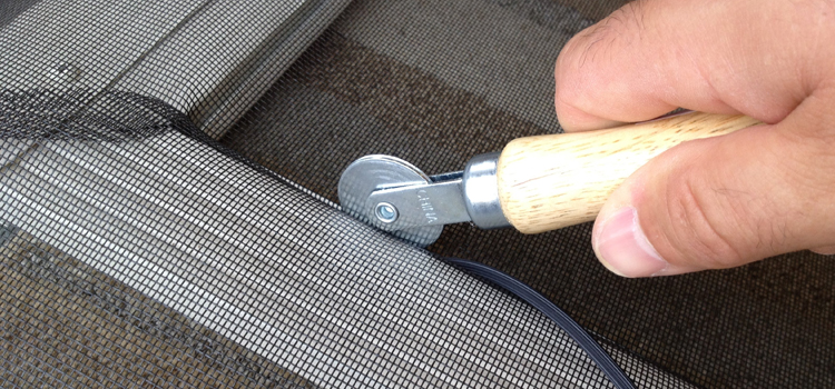 metal screen door repair in Martinez